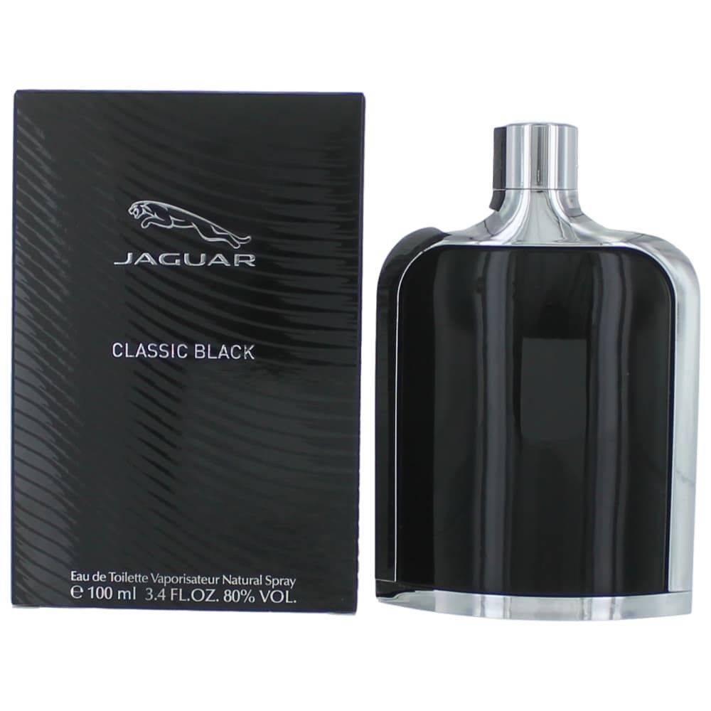 בושם לגבר יגואר שחור קלאסיק א.ד.ט - Jaguar Classic Black E.D.T