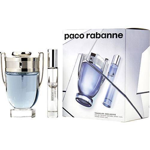 מארז פאקו ראבן אינווקטוס לגבר  2 חלקים Paco Rabanna Invictus 2 parts set E.D.T 