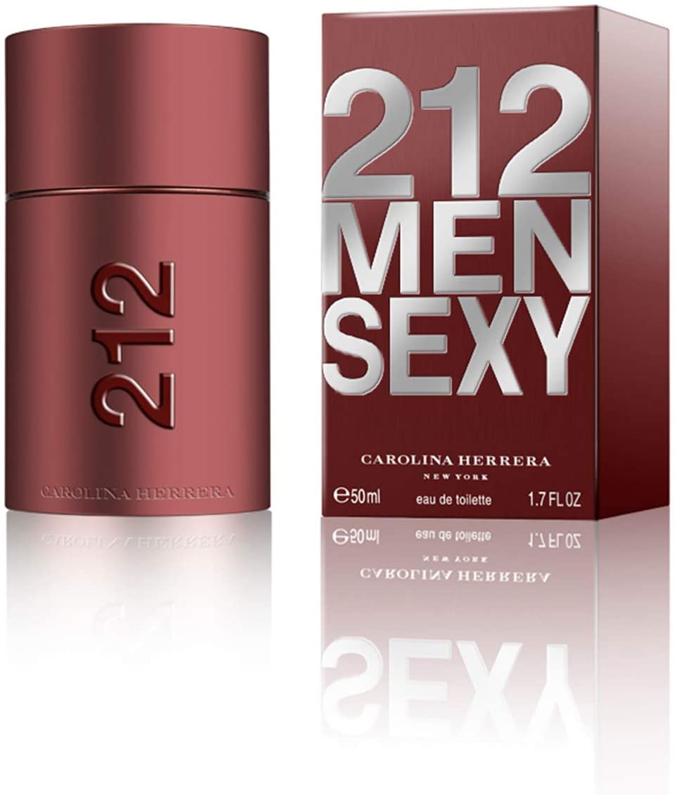 בושם לגבר קרולינה הררה 212 סקסי א.ד.ט - Carolina Herrera 212 Sexy Men E.D.T 50