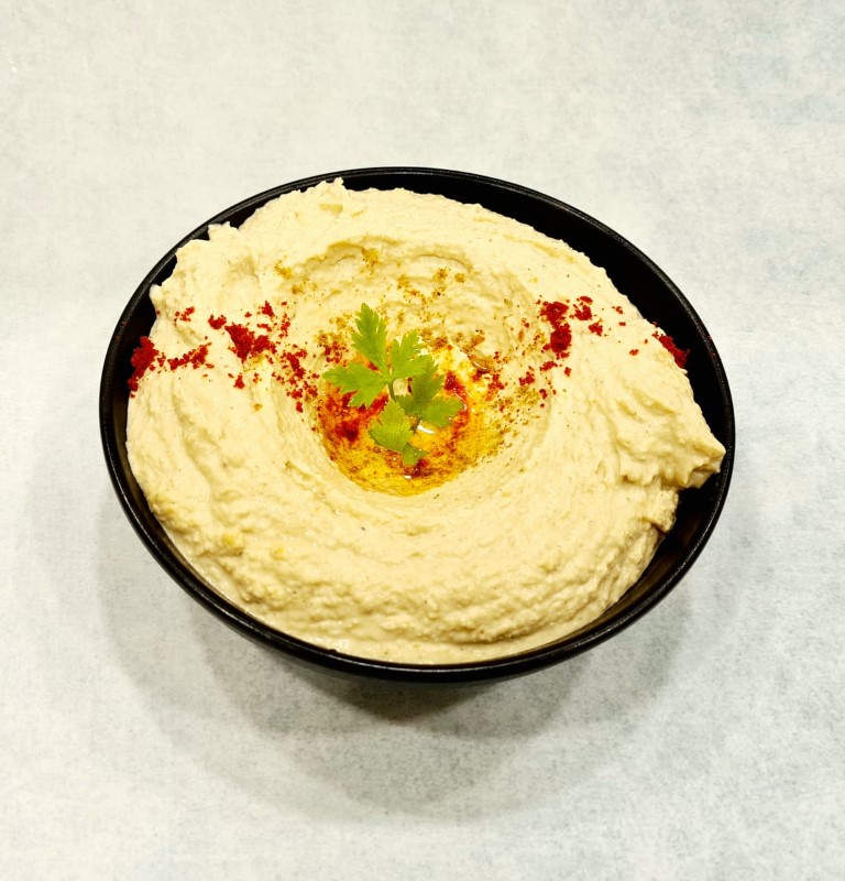 חומוס ביתי ללא תוספות