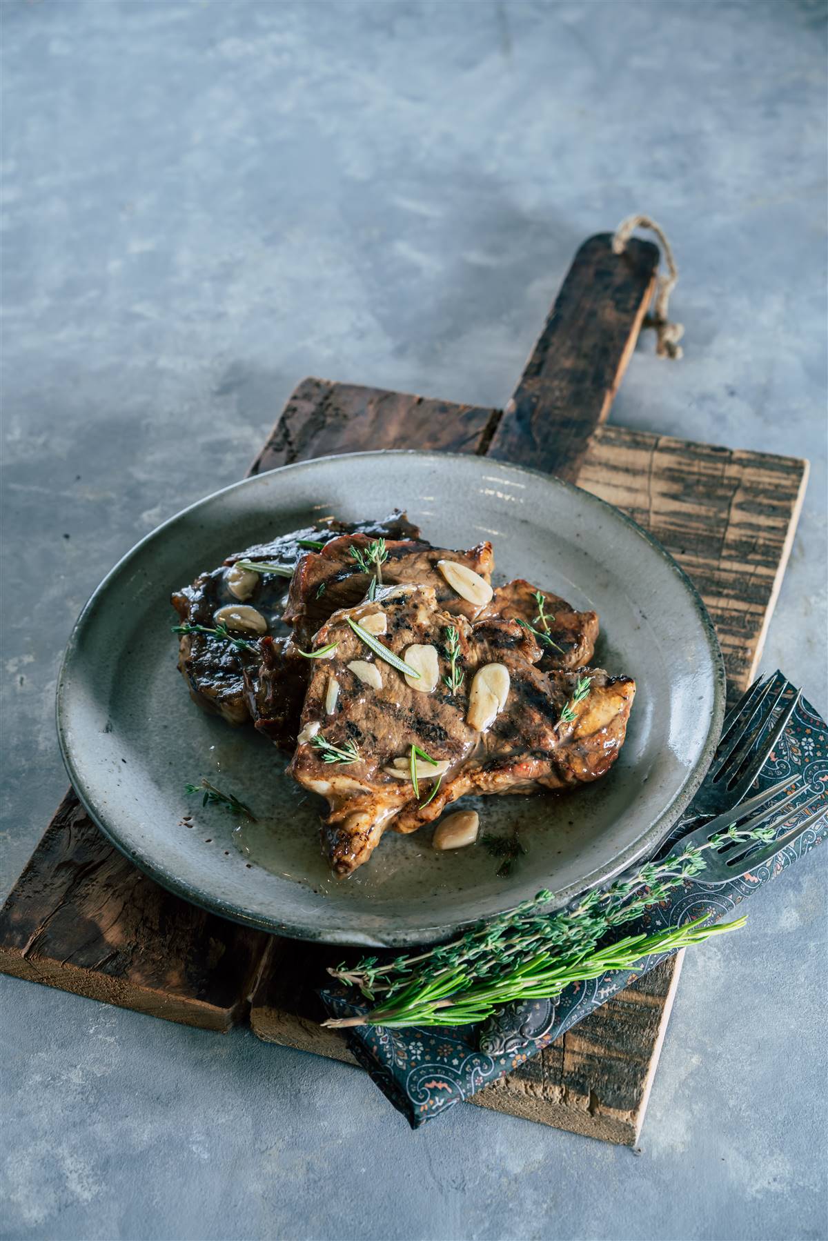 אנטריקוט על הגריל