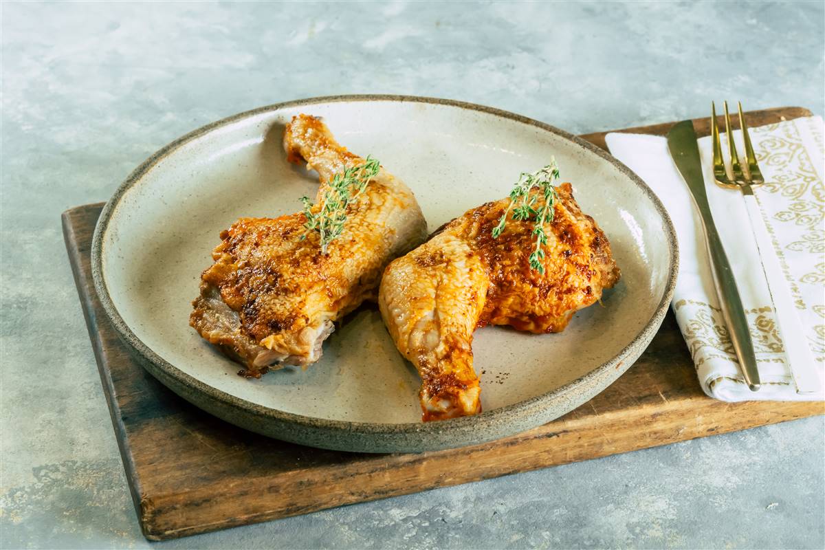 רבע עוף בתיבול גריל