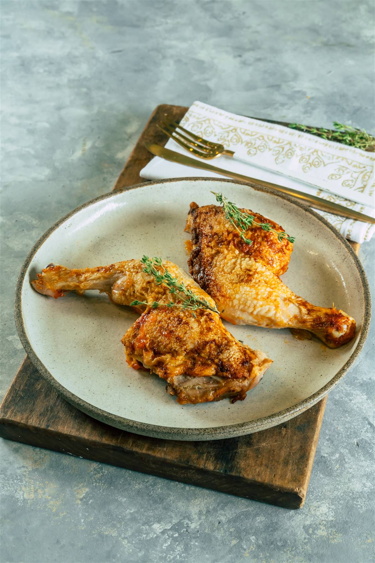 רבע עוף בתיבול גריל