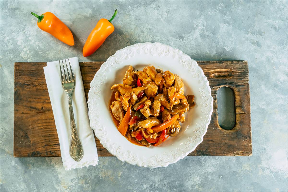 נתחי עוף בנוסח סיני