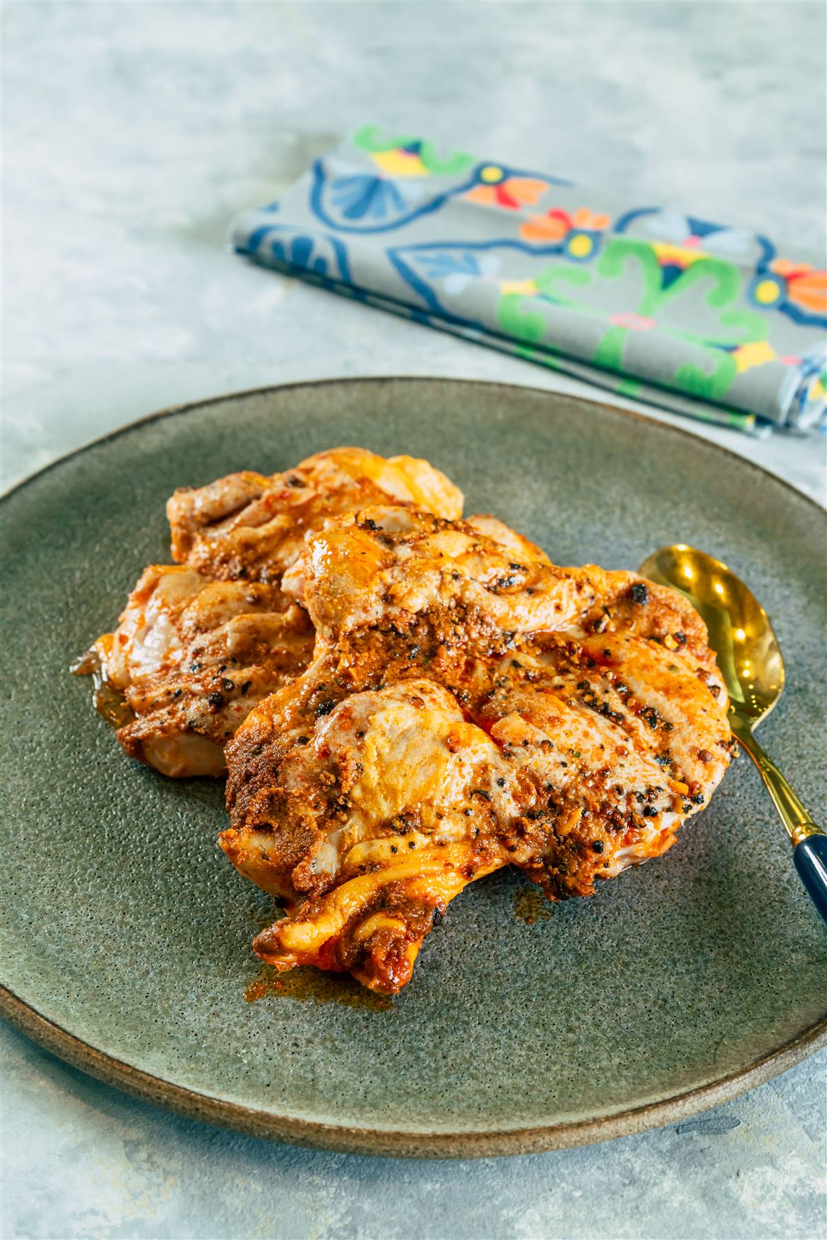 סטייק פרגית בתערובת תיבול גריל