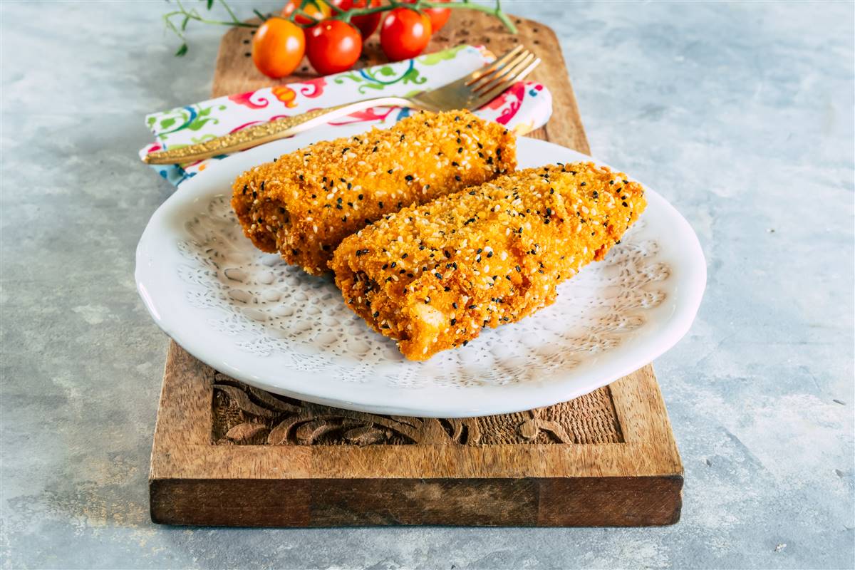 רול עגל קובני בציפוי קריספי