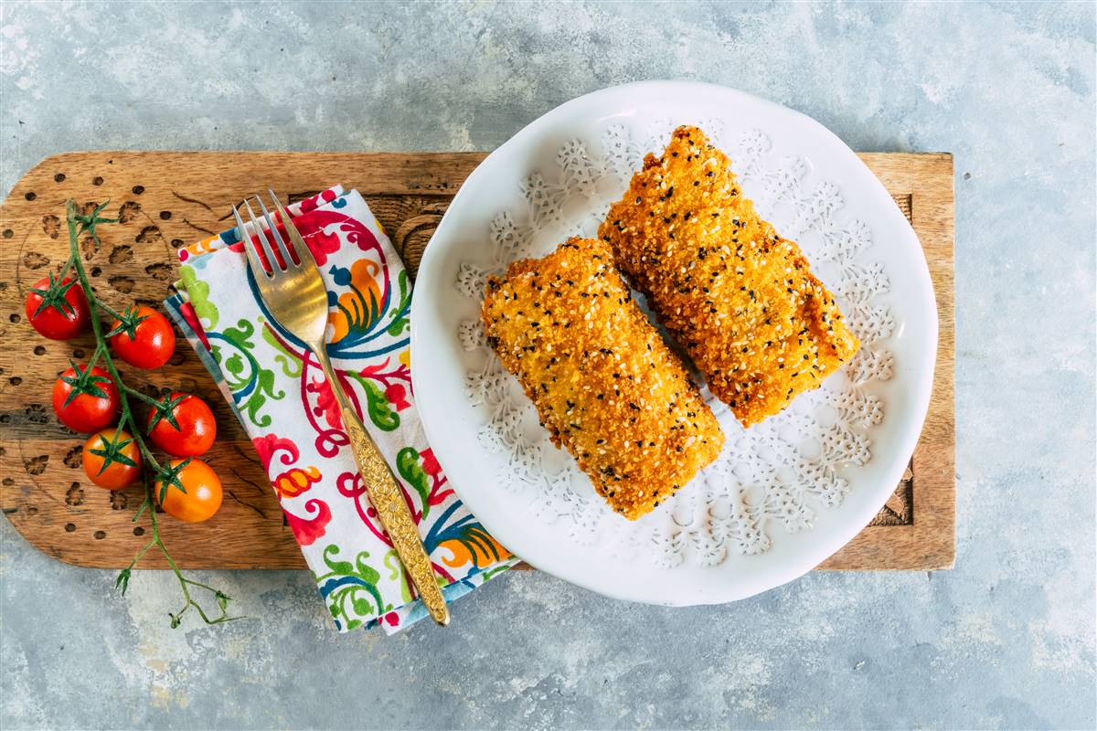 רול עגל קובני בציפוי קריספי