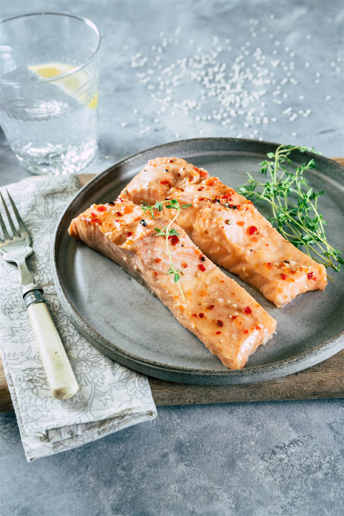 פילה סלמון ברוטב צ'ילי מתוק