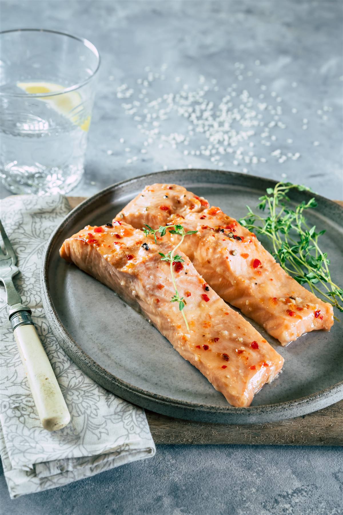 פילה סלמון ברוטב צ'ילי מתוק