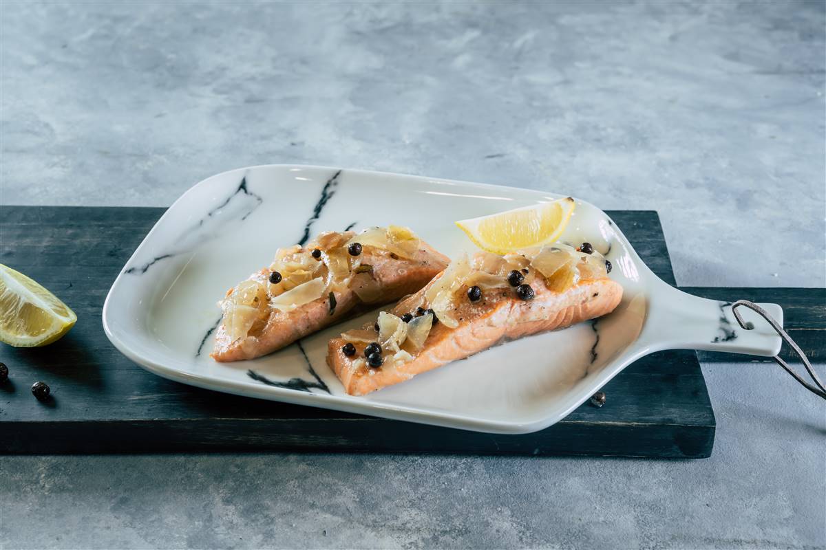 פילה סלמון חמוץ מתוק