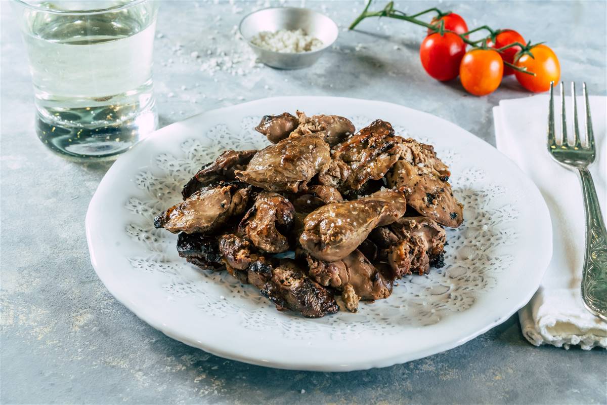 כבד עוף צלוי צליה ביתית