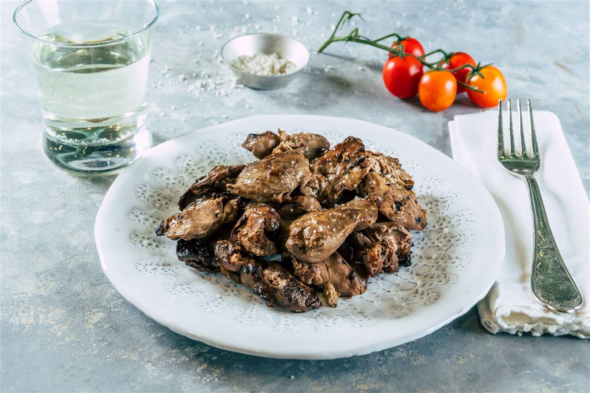 כבד עוף צלוי צליה ביתית