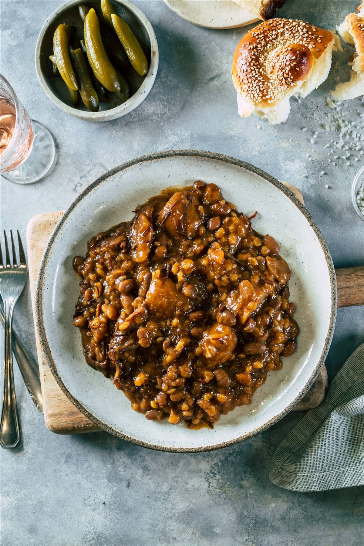 טשולנט בשרי (חמין)