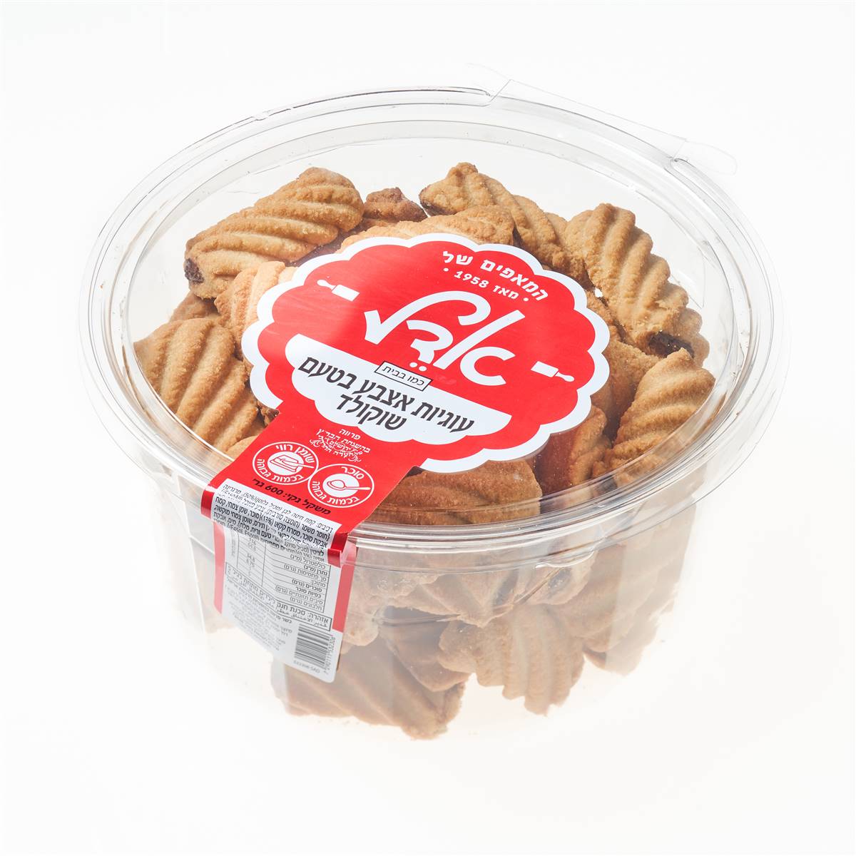 עוגיות אצבע שוקולד  דלי