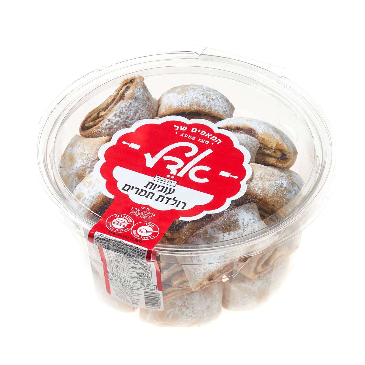 עוגיות רולדת תמרים   דלי