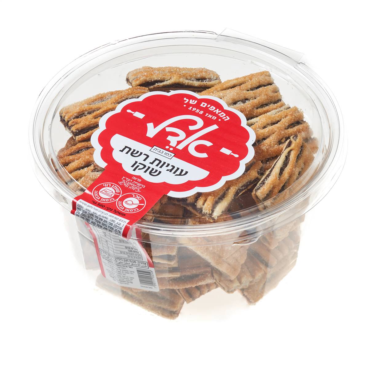 עוגיות רשת שוקו  דלי