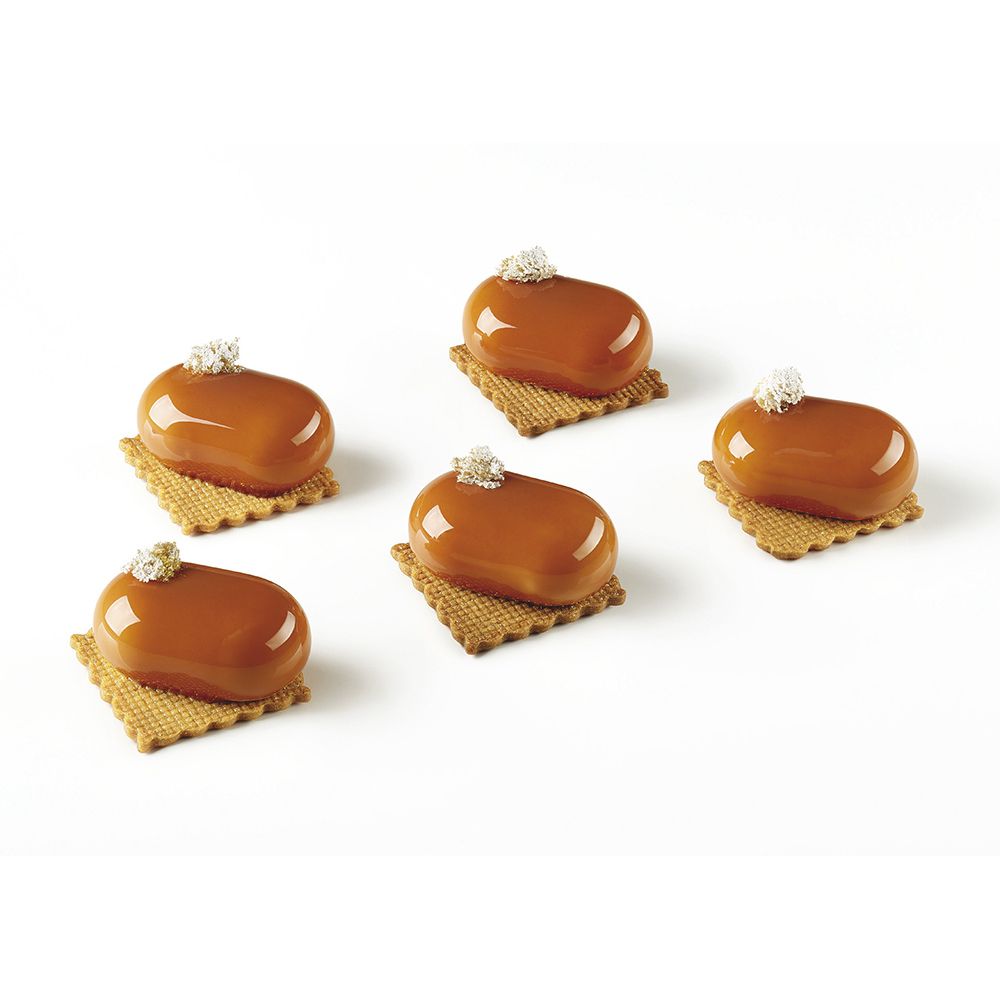תבנית סילקון מיני אובל 32 שקעים 