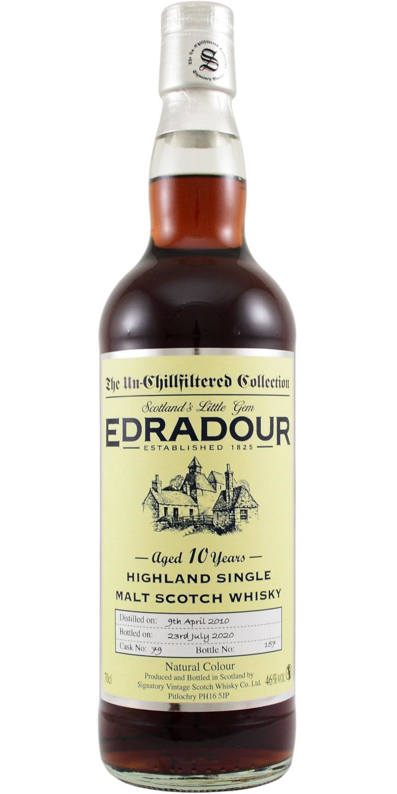 Edradour 2010 Signatory Vintage Cask 79