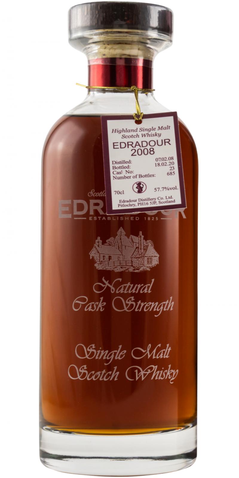 Edradour 2008 Sherry Cask 140 