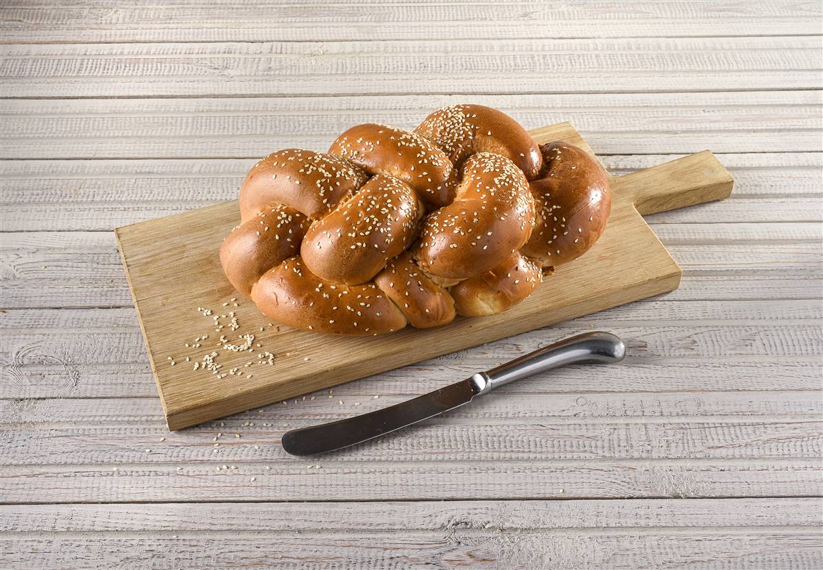 חלה מתוקה קלועה