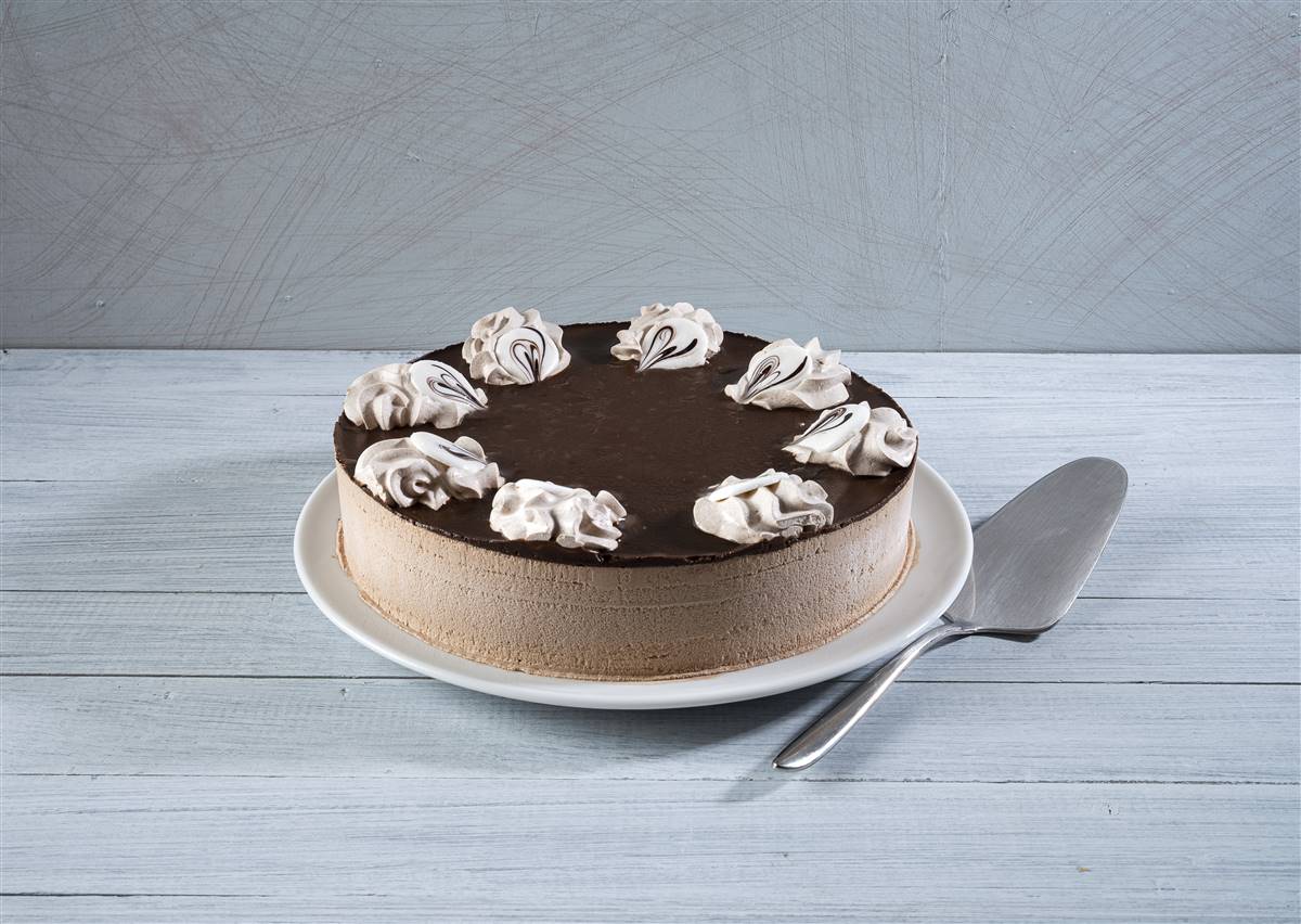 עוגת מוס שוקולד קלאסי-פרווה