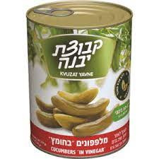 מלפפון חמוץ בינוני בחומץ קבוצת יבנה