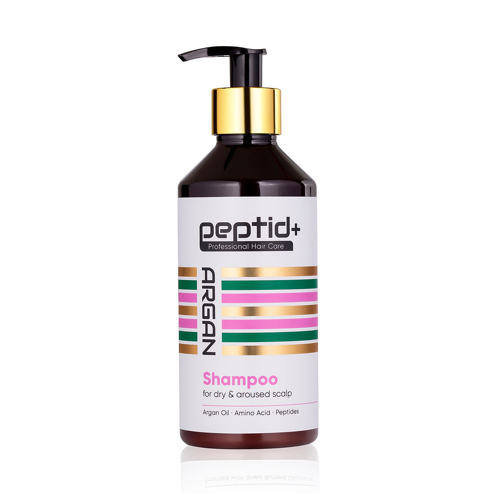 שמפו פרופשיונל שמן ארגן לאישה פפטיד -Peptid+ Shampoo Argan