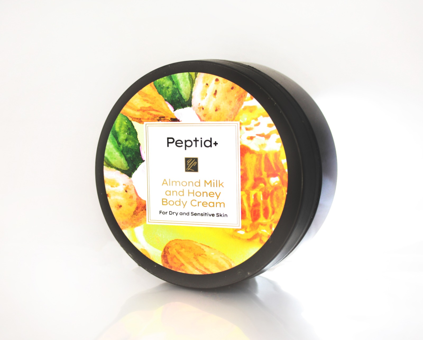 קרם גוף חלב שקדים ודבש פפטיד - Peptid+ Body Cream Almond Milk and honey 