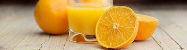 מיץ תפוזים עם זנגביל