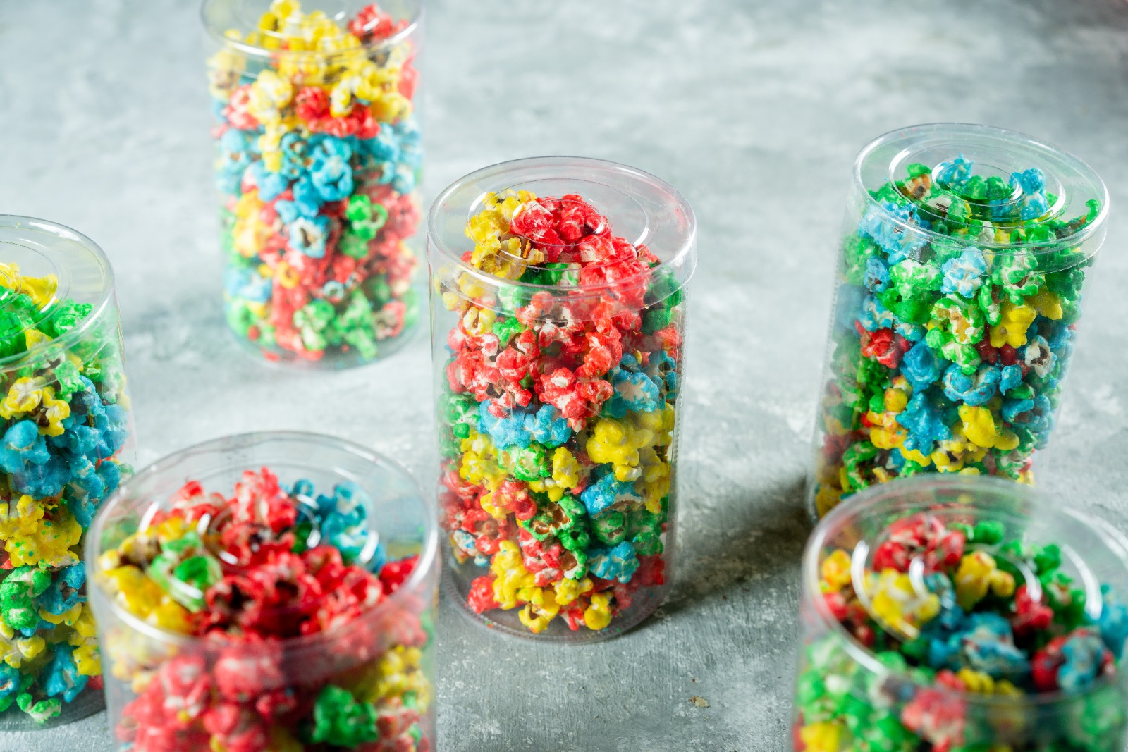 פופקורן צבעוני