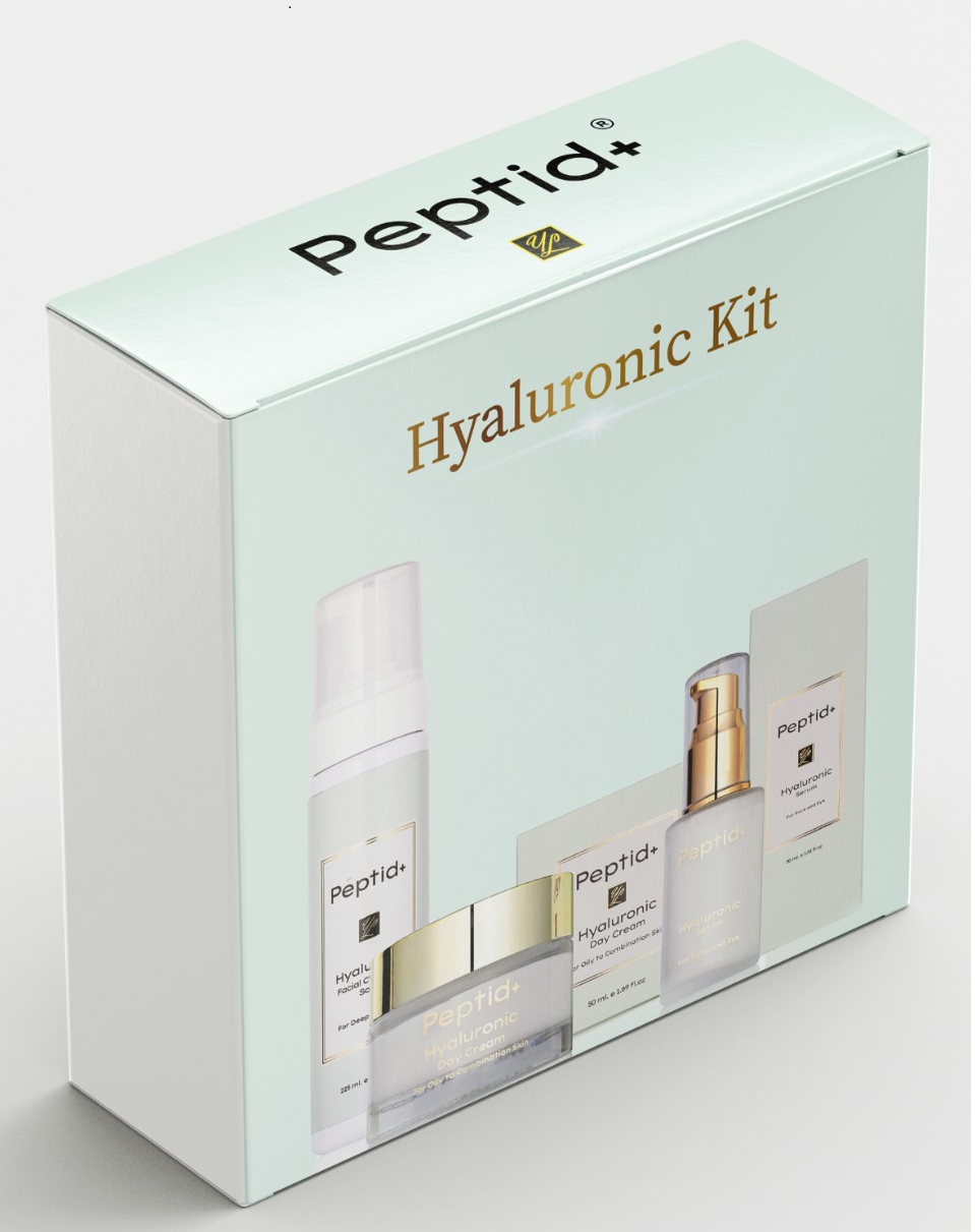 מארז חומצה הילאורונית פפטיד פלוס - Peptid+ Hyaluronic Kit