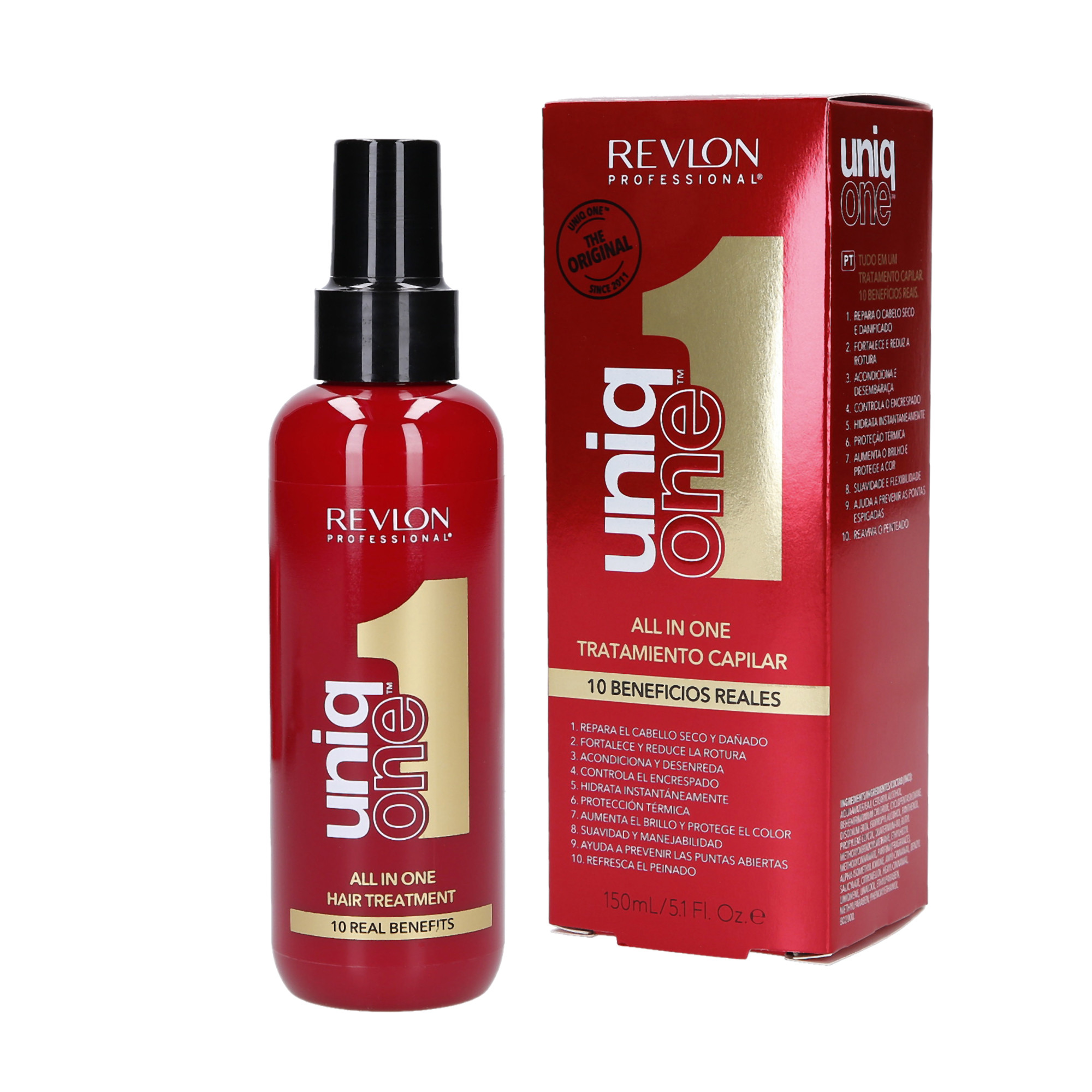 רבלון מסכה ללא שטיפה יוניק וואן - Revlon Hair Treatment