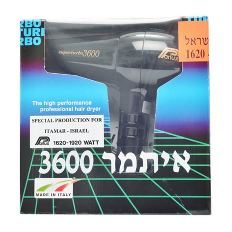 מייבש שיער מקצועי איתמר דגם 3600 שחור PARLUX