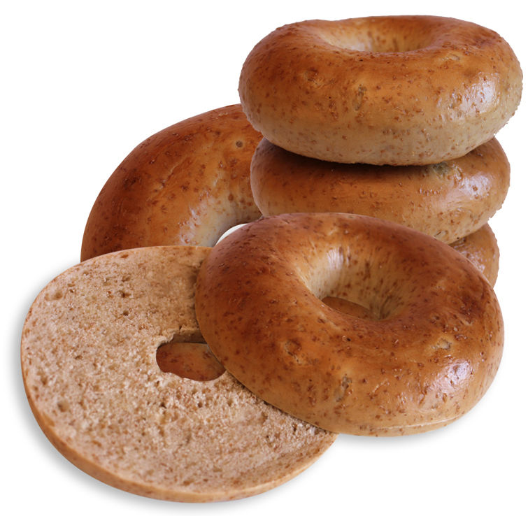 בייגל אמריקאי מחיטה מלאה