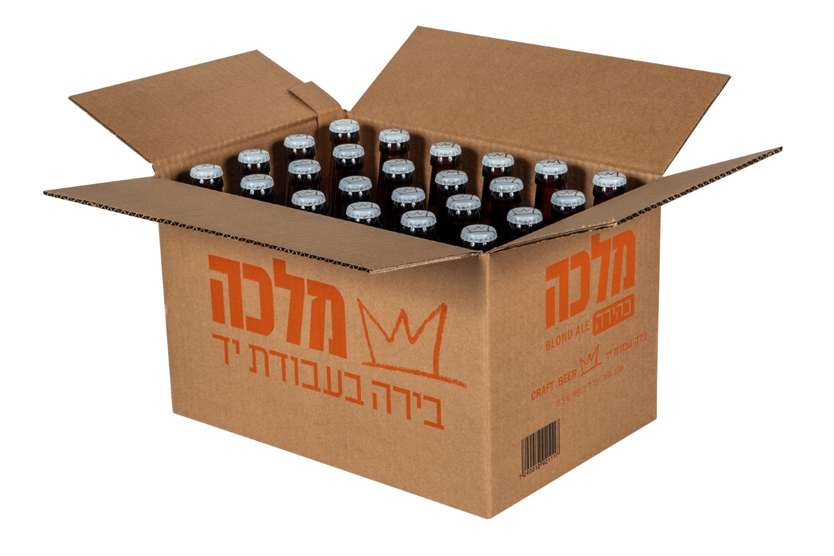 ארגז מלכה בהירה - 24 בקבוקים
