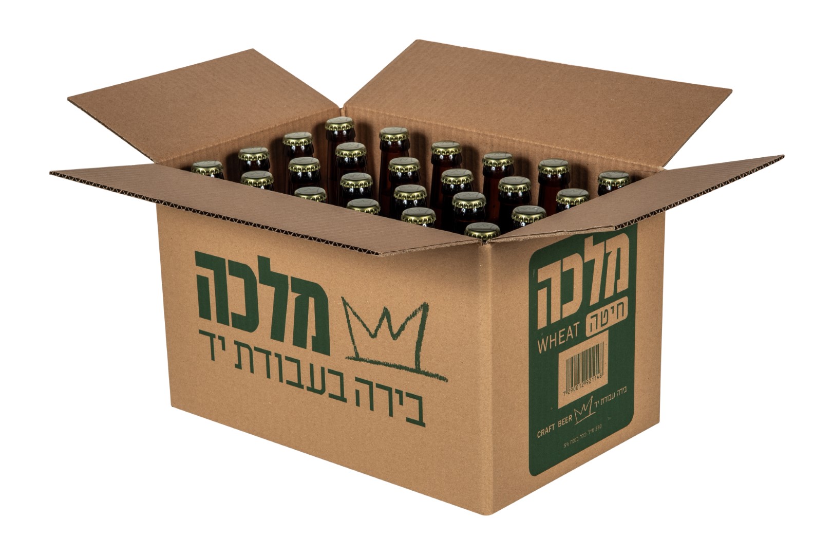 ארגז מלכה חיטה - 24 בקבוקים