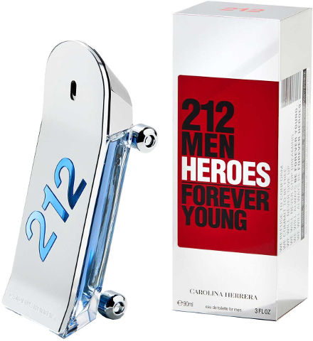 בושם לגבר קרולינה הררה 212 הירוס א.ד.ט- Carolina Herrera 212 MEN E.D.T