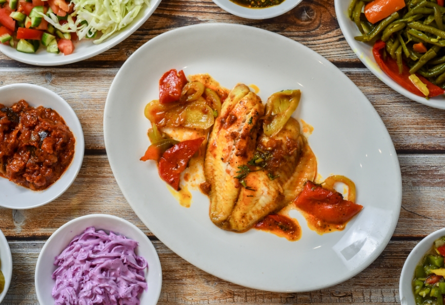 Dine in menu