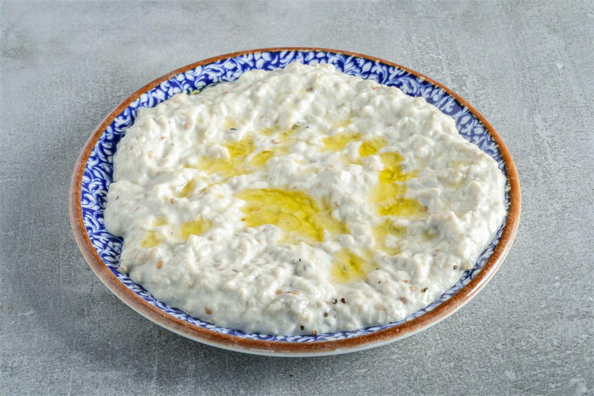 סלט חציל במיונז