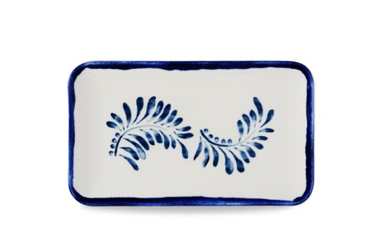 פלטה מלבנית 27*16 ס"מ Mediterranean