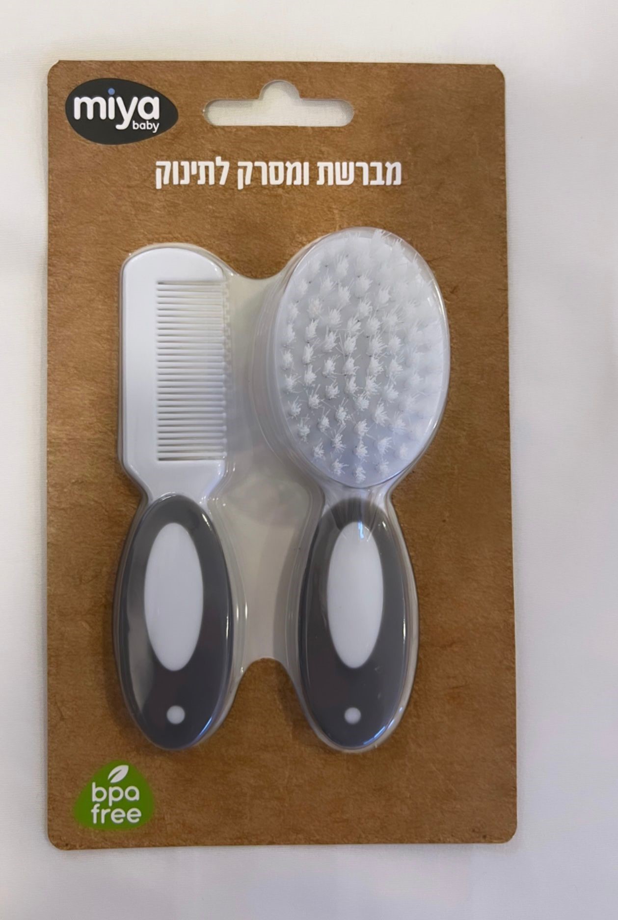 סט מסרק ומברשת