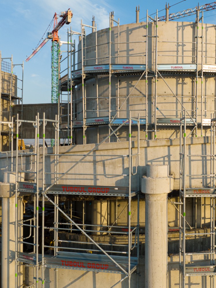 Front scaffolding – European and Israeli standard