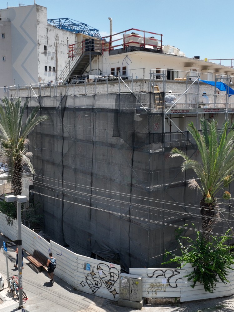 Front scaffolding – European and Israeli standard