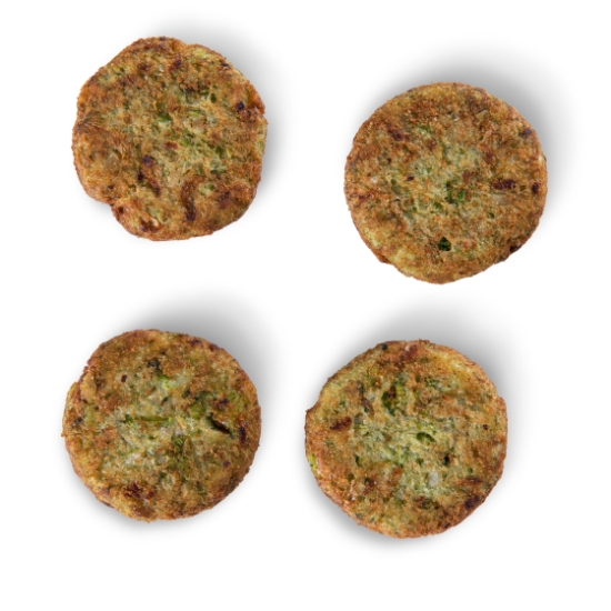 Cauliflower and Broccoli Patties