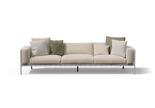 NATAL ALU 3-Seater Sofa