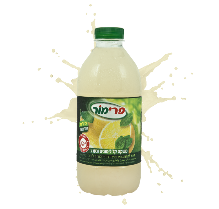 משקה לימונים עם נענע