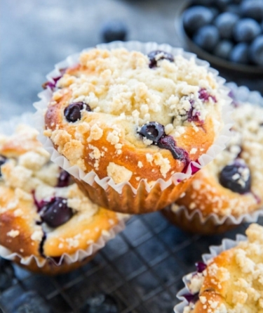 Blueberry muffins 6 pack