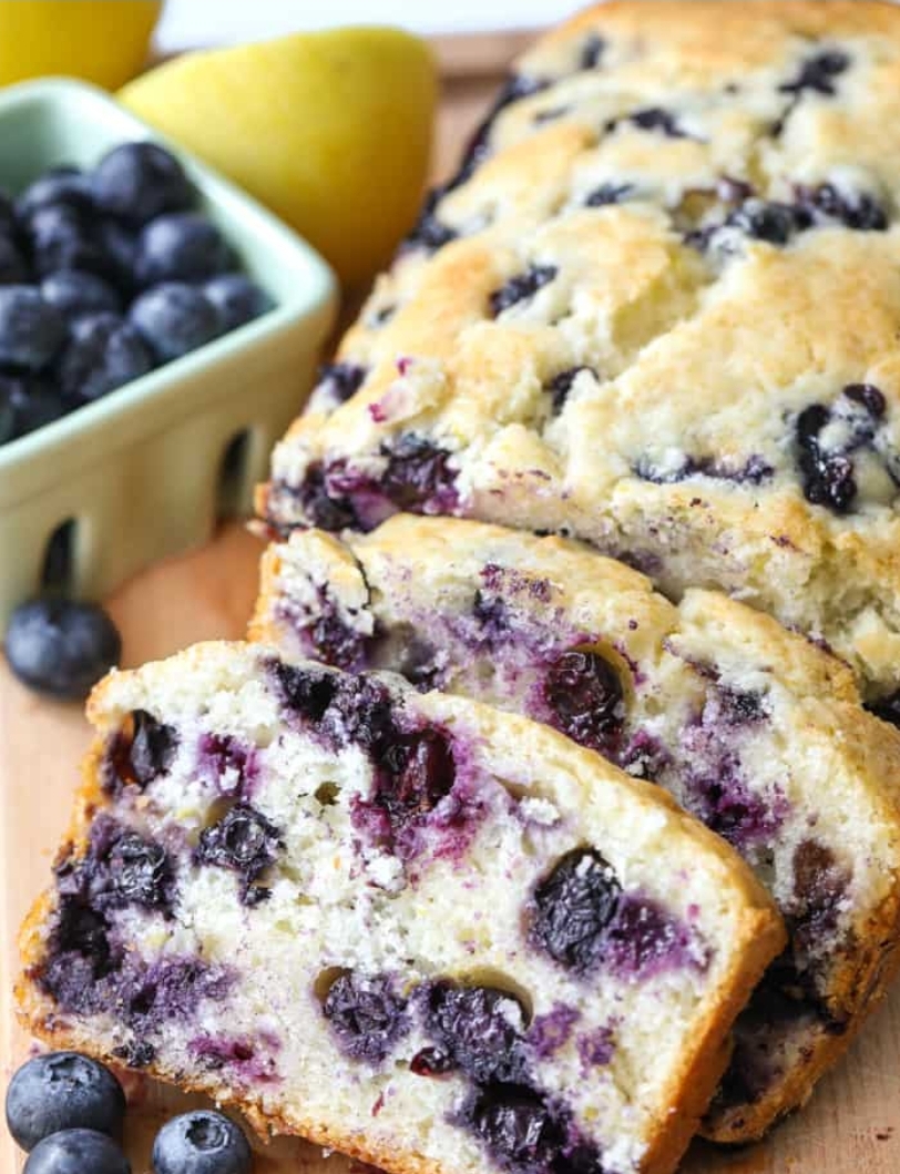 Blueberry Loaf Cake