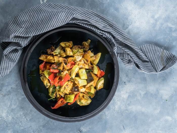 אנטיפסטי ירקות קלויים