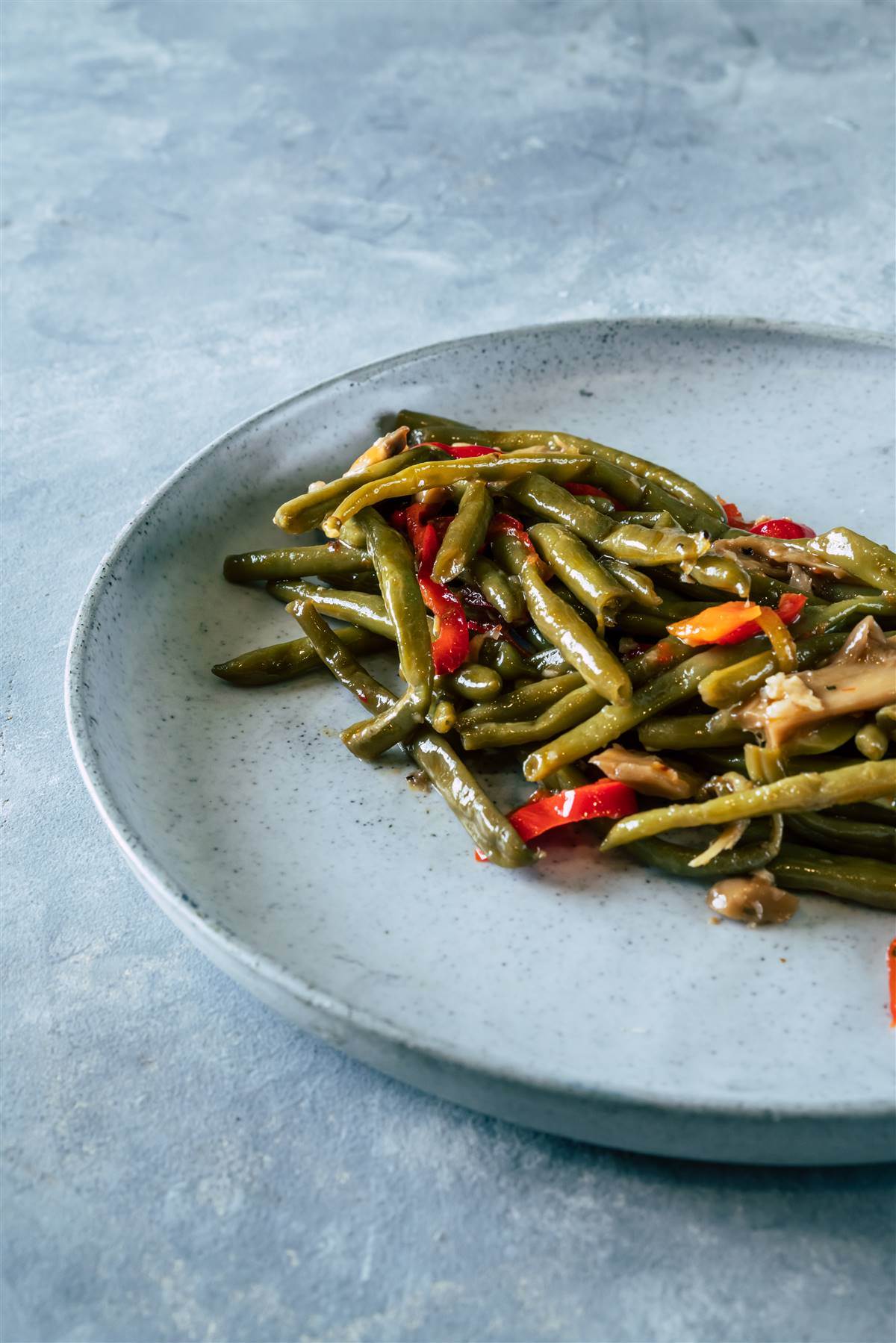 שעועית ירוקה מלח ופלפל